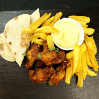 MENIU ARIPIOARE BBQ (650g) + coca cola 330ml