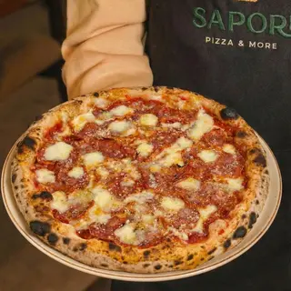 Quattro formaggi & spianata