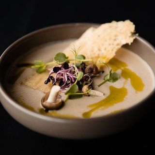 Supa crema de broccolli și zuchinni 