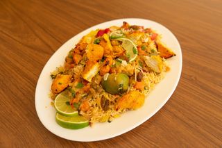 112 Biryani de Pollo Tikka/Chicken Tikka Biryani