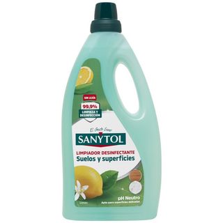 Limpiador Suelos Y Superficies Limón 1.200Ml Sanytol