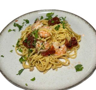 Spaghetti Aglio, Olio e Gamberi