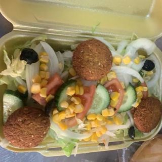 döner kebab vegetal falafel