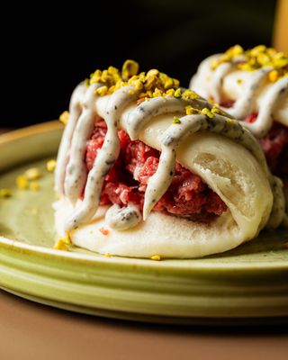 Bao  tartare di fassona 2 pezzi