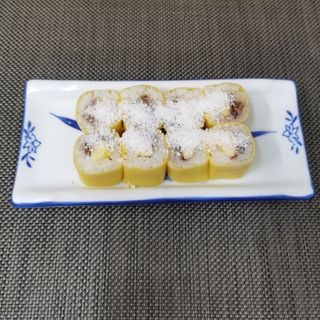 Plátano Nutella maki (8 piezas)