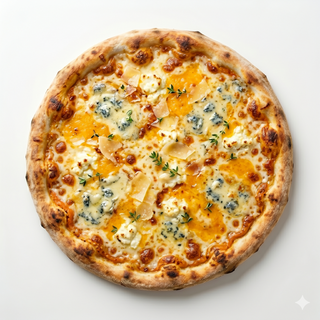 Pizza Sin Tomate Lau Gatza (Mediana)