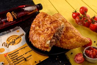 Чебуреки с мраморной говядиной (185 гр.)