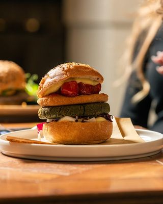 Il singol burger veggy