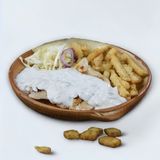 Pileći file u umaku od 4 vrste sira