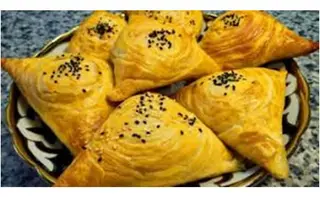 Самса с мясом 