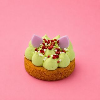 Мяу-тарт Матча-малина 