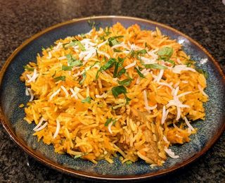 Biryani de borrego