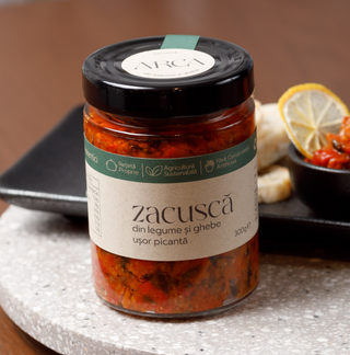 Zacusca de legume usor picanta 300g