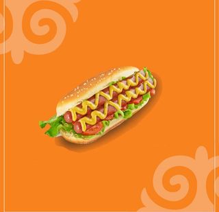 Хот дог двойной (320 г)