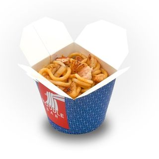 Noodles Saltati Pollo Ananas Curry 