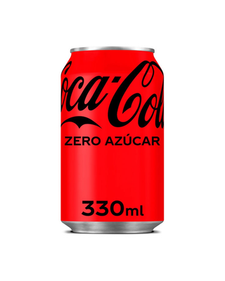 Coca Cola Zero Lata 330ml.