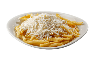 French fries with brine cheese/ Пържени картофи със сирене (200г)
