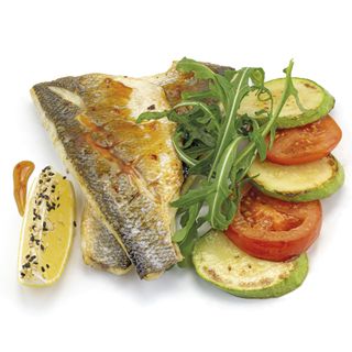 Сібас з овочами (260г)