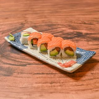 Salmón Uramaki, 8 Piezas