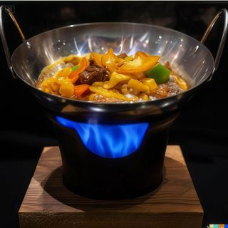 56. Olla Mixta. Mixed Pot