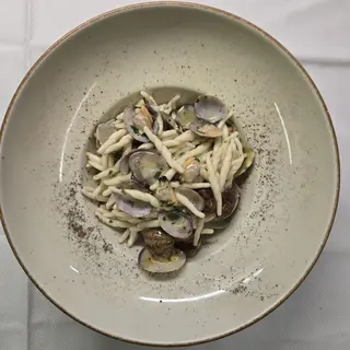 Trofie con vongole veraci