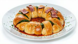 Rosca De Lomo Y Tortilla Francesa