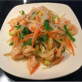 Chop Suey de Gambas