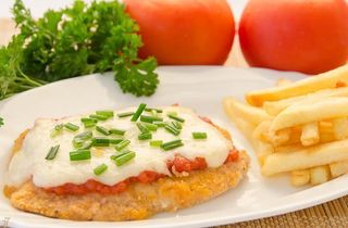 Milanesa Napolitana De Pollo