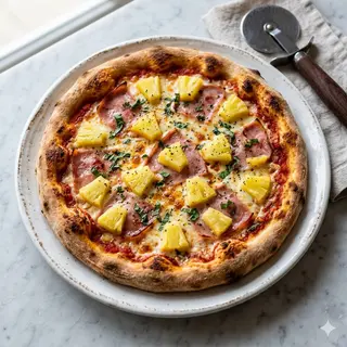 Pizza Hawaiana (32 Cm.)