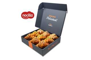 Caja 9 mini croissant dulces