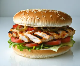 Burger cu pui