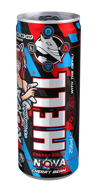 Hell Gamer Nova 0.25l X 6