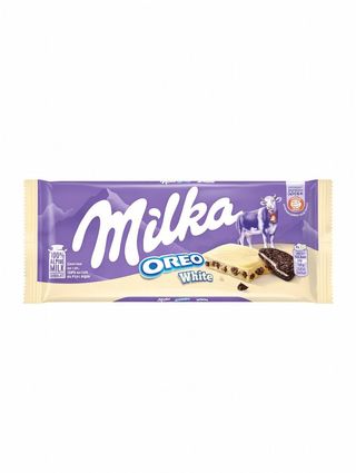 Tableta Milka Con Oreo Blanco