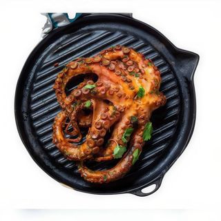 9. Pulpo, Algas y Pepino aliñado