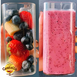 Smoothie Fruits Rouges & Banane - Explosion de Fraîcheur