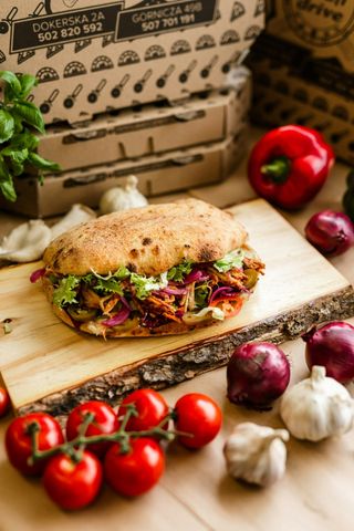 4. Panuozzo Szarpana wieprzowina