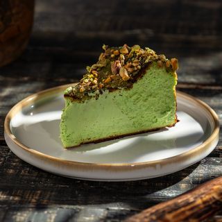 ფისტის ბასკური ჩიზქეიქი