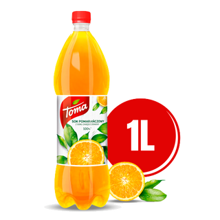 Sok toma pomarańczowy 1l