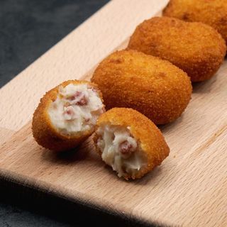 Croquetas Cremosas Caseras De Jamón