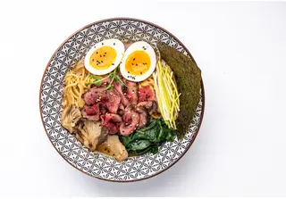 Miso beef ramen
