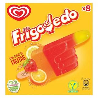 Helado Frigodedo 8x64 Ml.