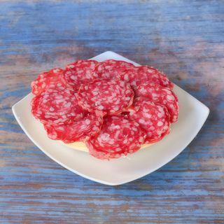 Tostada Entera Mollete Salchichón