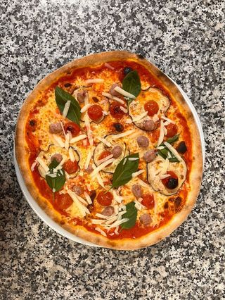 Pizza parmigiana 