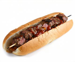 Bocadillo de Pincho Moruno