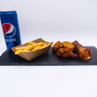value box +pepsi+patate