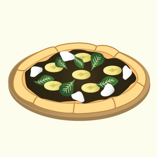 Піца Нутелла з бананом 28 см