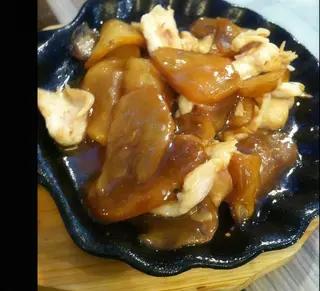 Pollo con patate alla piastra