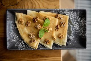 Блины с грецким орехом и медом (250 гр.)