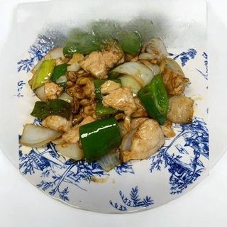 Pollo Con Salsa De Ostras