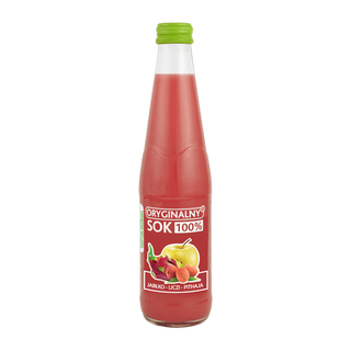 Jabłko-Liczi-Pitaja Sok 100% Naturalny 330 ml